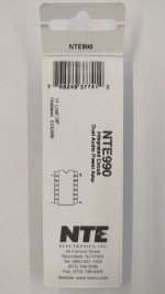 NTE990 IC, Dual Audio Power Amplifier, 14-Lead DIP