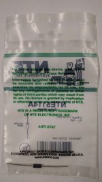 NTE5114A Zener Diode 4.3V 5W Axial Leaded