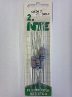 620K Ohm 2 Watt Metal Oxide Film Resistor (10Pk) 2% Tolerance