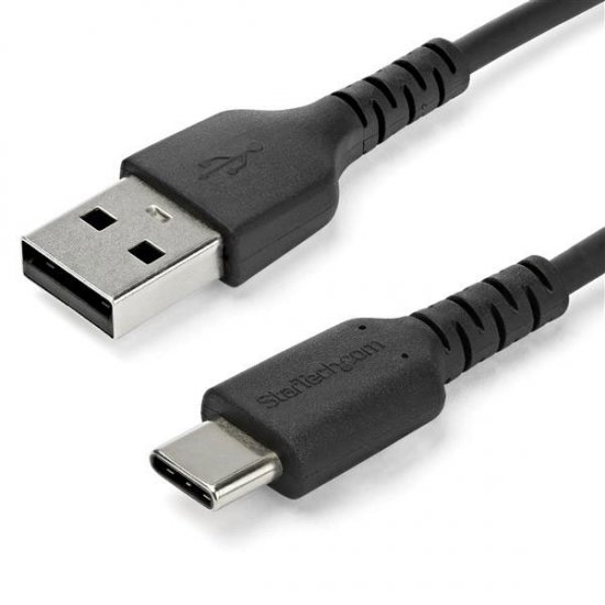6.6Ft (2m) USB 2.0 USB-A to USB-C Cable Rugged Jacket