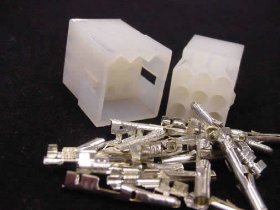 9 Pin Male/Female Pair 0.093" Pins 12A Mated Housings (Molex)
