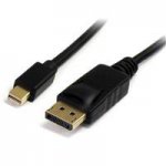 3Ft Mini DisplayPort to DisplayPort 1.2 Cable M/M DisplayPort 4k