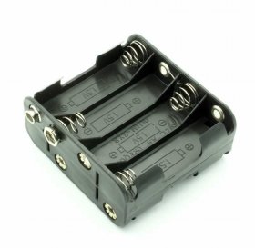 8 "AA" Battery Holder (9-Volt Snap)