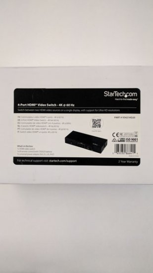 4-Port HDMI Automatic Switch - 4K 60Hz