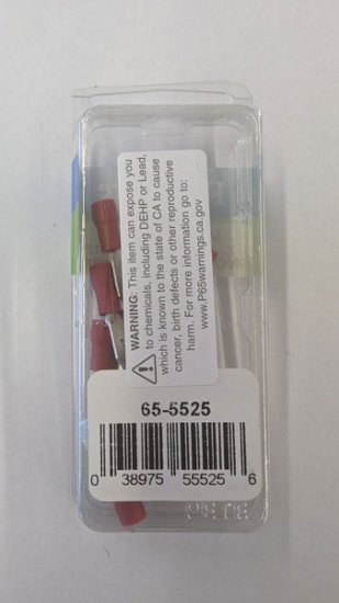 Quick Connect Male Insulated 22-18Awg 0.250" (12Pk) Red Vinyl