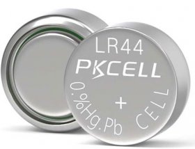 357 PKCell (LR44,A76,AG13) Alkaline 1.5V Button Cell Battery