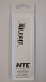 47pf/0.047nf/0.000047uf 1000V Ceramic Disc Capacitor (2Pk)