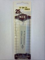 0.33 Ohm 25W Cermet Power Wirewound Resistor 5% Tolerance