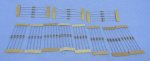 1/4W Carbon Film Resistor Kit: 47-1Meg 5ea of 11 Values 55Pk