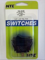 Snap-In Big Nylon Rocker SPDT On-None-On 125V 15A