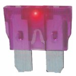 3 Amp Violet (ATC) Lighted Blade Fuse 32V (5Pk) Fast Acting
