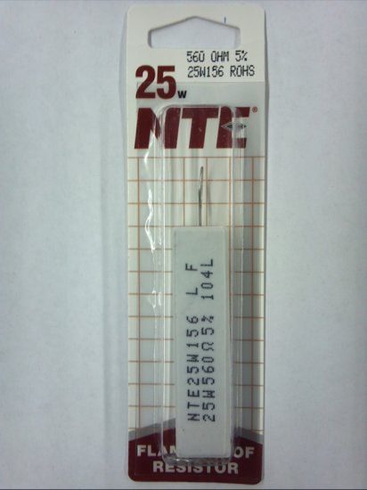 560 Ohm 25W Cermet Power Wirewound Resistor 5% Tolerance