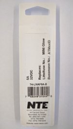 5 Amp Tan (ATM) Lighted Mini-Blade Fuse 32V (5Pk) Fast Acting