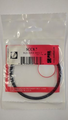 SCC8.7 Square Belt 8.7" IC, .125" CS, .125" Wall Thickness