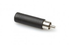 Adaptor 1/4in TS to RCA