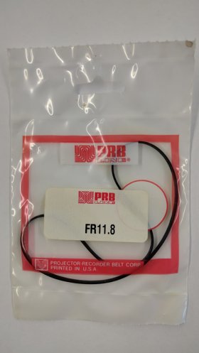 FR11.8 Flat Rubber Belt 11.6" IC, .192" CS, .024" Wall Thickness