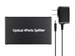 Toslink® S/PDIF 1x4 Splitter