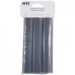3/4" Black Heat Shrink Tubing 3:1 Ratio