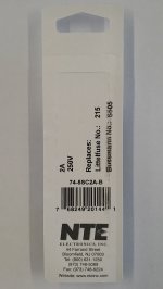 2 Amp (S505) Ceramic Fuse (5Pk) Slow Blow 5x20mm