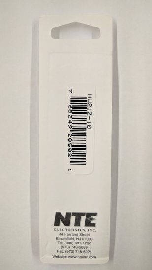 1.0K Ohm 0.5 Watt Metal Film Resistor (10Pk) 2% Tolerance