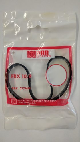 FRX10.9 Flat Rubber Belt 10.9" IC, .312" CS, .078" Wall Thicknes