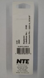 2.5 Amp (GDA-V) Axial Ceramic Fuse (5Pk) Fast Acting 5x20mm
