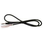 CT-53 Open-Ended 4-Pin Mic Plug (3.5mm) 1/8" 4-Conductor, 18inch