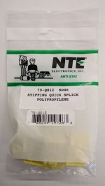 Wire Tap Splice Connector 12-10Awg Yellow (5Pk)