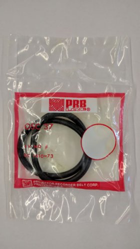 OSC37 Round Rubber Belt 10.2" IC, .17" Cross Section