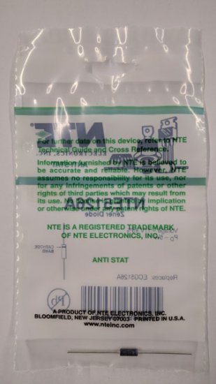 NTE5126A Zener Diode 11.0V 5W Axial Leaded
