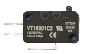 Mini Snap/Pin Plunger SPDT 15A-125/250VAC