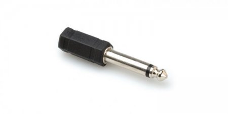 Adaptor 3.5mm TRS to 1/4in TS