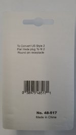 Foreign Plug Adapter - U.S. to Europe