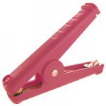 Fully Insulated 500A Heavy Duty Clamp Red