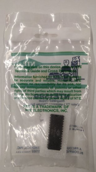 NTE1589 IC, Color TV Luminance Chroma System, 28-Lead DIP
