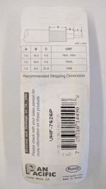 SO-239 Coupler, UHF Plug to UHF Plug