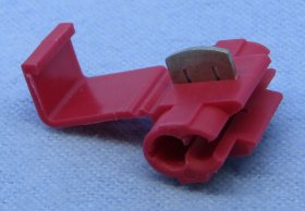 Wire Tap Splice Connector 22-18Awg Red (8Pk)