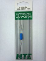 2.2uf 100V Axial Lead Electrolytic Capacitor