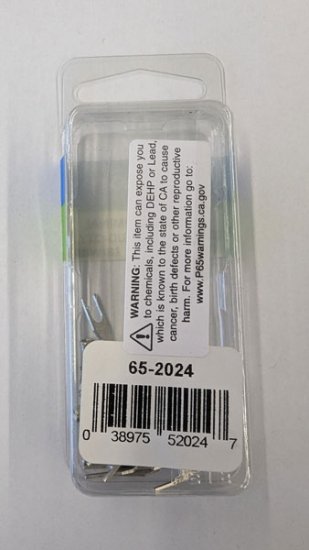 Fork/Spade Non-Insulated 22-18Awg #6 Stud (15Pk)