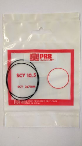 SCY10.5 Square Belt 10.5" IC, .031" CS, .031" Wall Thickness