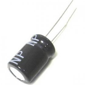 0.47uf 25V 85°C Radial Lead Electrolytic Capacitor Non-Polar