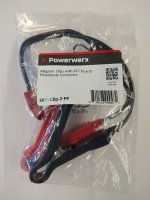 Alligator Clips with ATC fuse to Powerpole Connector