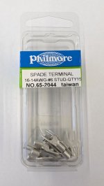 Fork/Spade Non-Insulated 16-14Awg #6 Stud (15Pk)