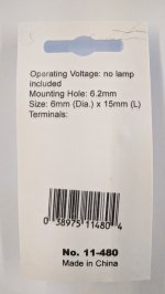 5mm Chrome LED Holder (2Pk)