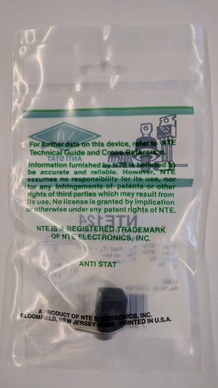 NTE124 T-NPN, Si, HV Power Output for Line Operated Equipment