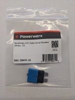 15A Resettable ATC Style Circuit Breaker, Type III