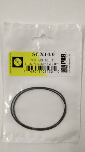 SCX14.0 Square Belt 14.0" IC, .047" CS, .047" Wall Thickness