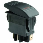 Amber 12V Inc Lighted SPST On-None-Off 12V 20A