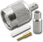 TNC Plug 3-Piece Crimp-On RG-174/U RG-316/U