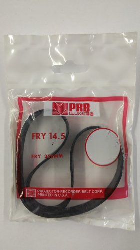 FRY14.5 Flat Rubber Belt 14.5" IC, .47" CS, .059" Wall Thickness